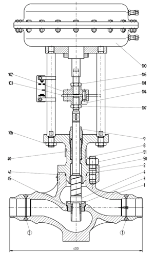 ڷ auxiliary steam control valve